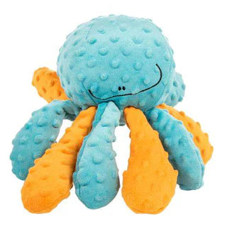 goDog Crazy Tugs Octopus Plush Dog Toy