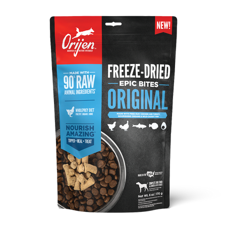 ORIJEN™ Freeze-Dried Epic Bites Original Recipe for Dogs (6 oz)
