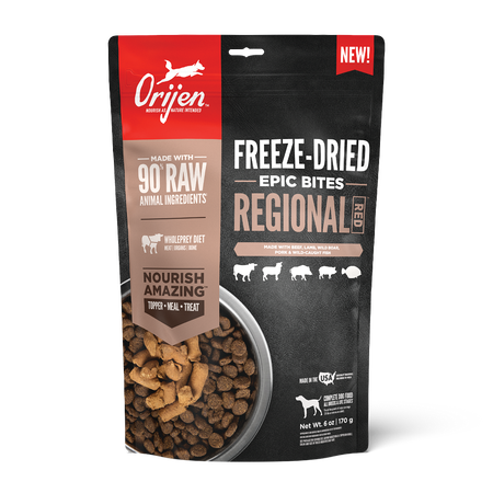 Orijen Freeze-Dried Epic Bites Regional Red