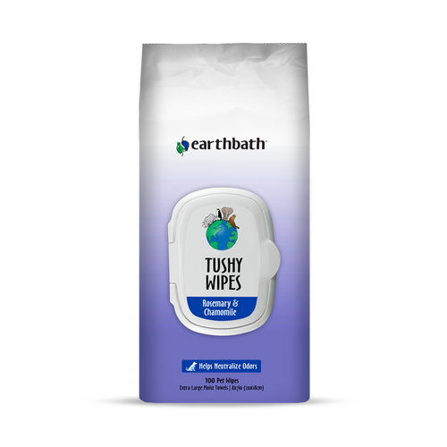 Earthbath Tushy Wipes (100 ct)