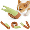 Injoya Snail Rollup Snuffle Toy for Dogs (2.95'' H x 8.66'' L x 5.51'' W / Recycled PET)