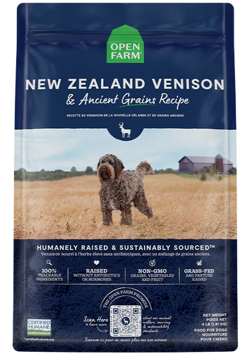 Open Farm Venison & Ancient Grains Dry Dog Food