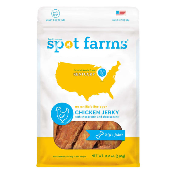 SPOT FARMS CHICKEN JERKY HIP & JOINT (Chicken, 12-oz)