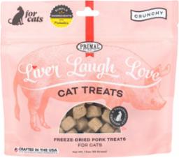 Primal Liver Laugh Love Freeze Dried Pork Cat Treats (1.5 oz)
