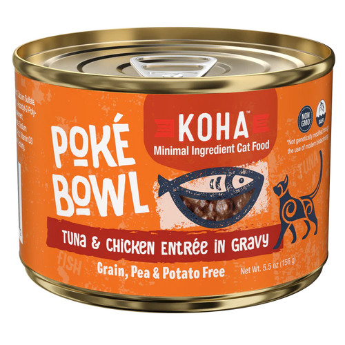 Koha Poke Bowl Tuna & Chicken Entree Wet Cat Food