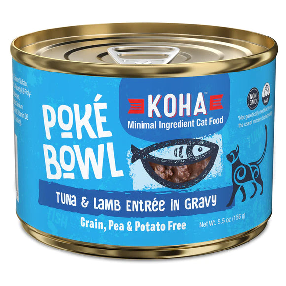 Koha Poke Bowl Tuna & Lamb Entree Wet Cat Food