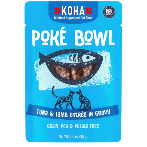 Koha Poke Bowl Tuna & Lamb Entree Wet Cat Food