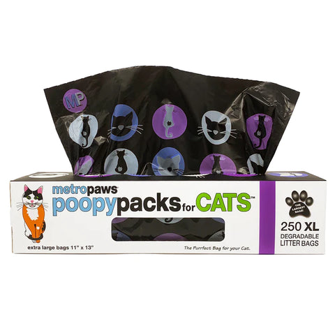 Metro Paws Poopy Packs For Cats
