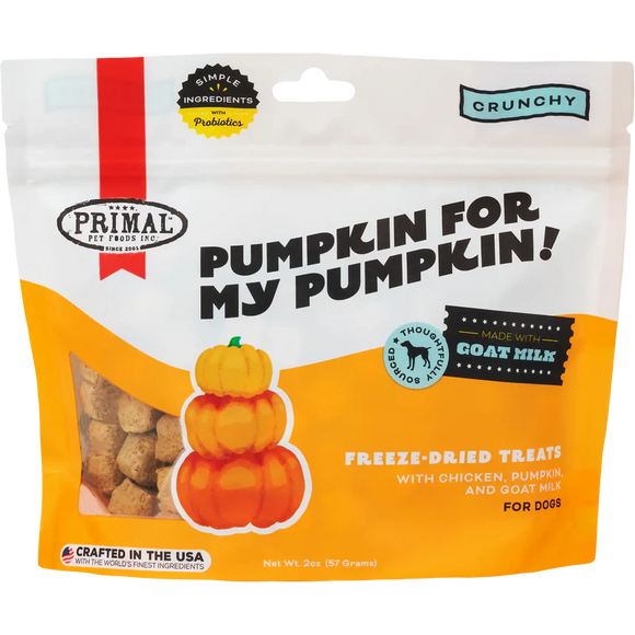 Primal Pumpkin for my Pumpkin Dog Treats