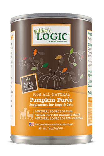 Nature’s Logic Pumpkin Purée (15 oz Single)