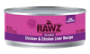 RAWZ Shredded Chicken & Chicken Liver Canned Cat Food