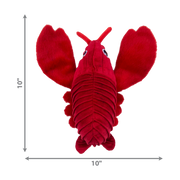 KONG CuteSeas Rufflez Lobster Plush Dog Toy