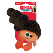 KONG CuteSeas Rufflez Hermit Crab Plush Dog Toy