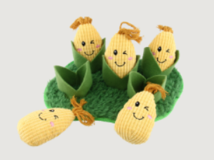 Injoya Corn Maze Snuffle Toy for Dogs (4.72'' H x 6.69'' L x 5.12'' W / Polyester)