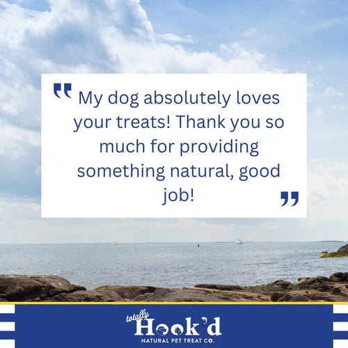 Totally Hook'd Freeze-Dried Scallops Treats for Dogs & Cats (1 oz)