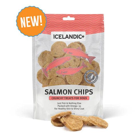 Icelandic+ Salmon Chips Dog Treats