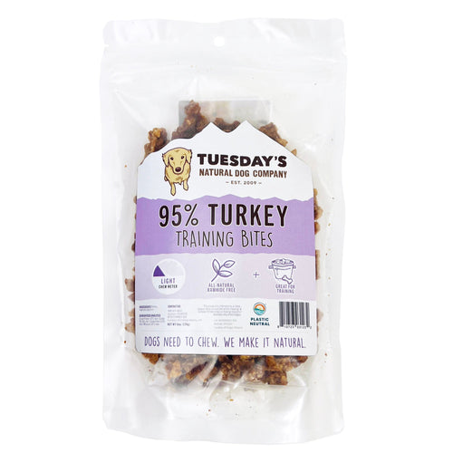 The Natural Dog Company 95% Turkey Training Bites (6 oz)