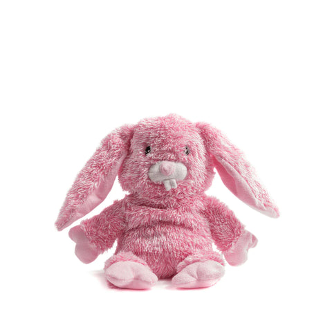 FabDog Fluffy Bunny Plush Dog Toy