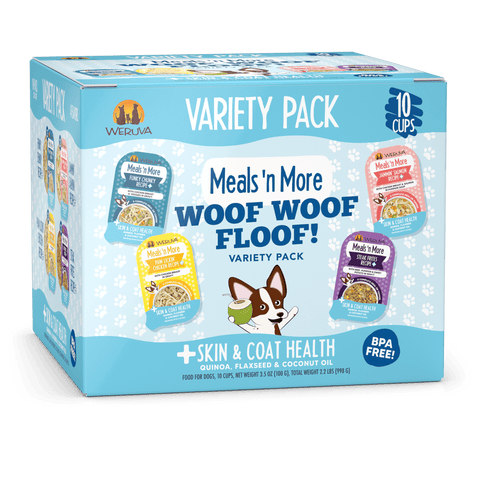 Weruva Meals n' More Woof Woof Floof Variety Pack