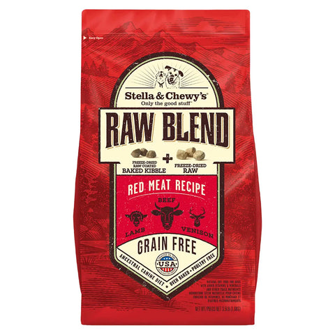 Stella & Chewy's Raw Blend Red Meat Kibble Dog Food