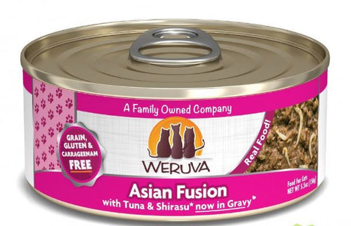 Weruva Asian Fusion With Tuna & Shirasu in Gravy Canned Cat Food (3-oz, Single Can)