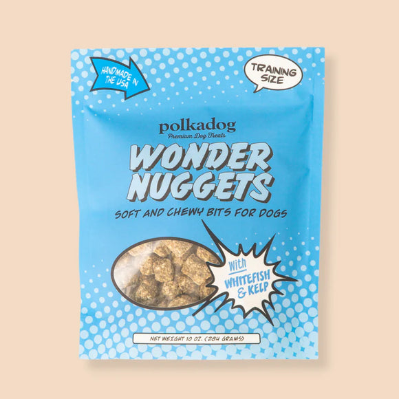 Polkadog Wonder Nuggets Whitefish & Kelp Dog Treats (10 oz)