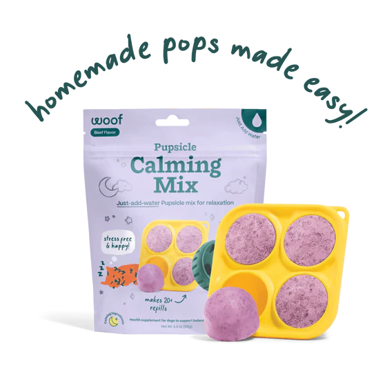 Woof Calming Pupsicle Mix (5.5 oz)