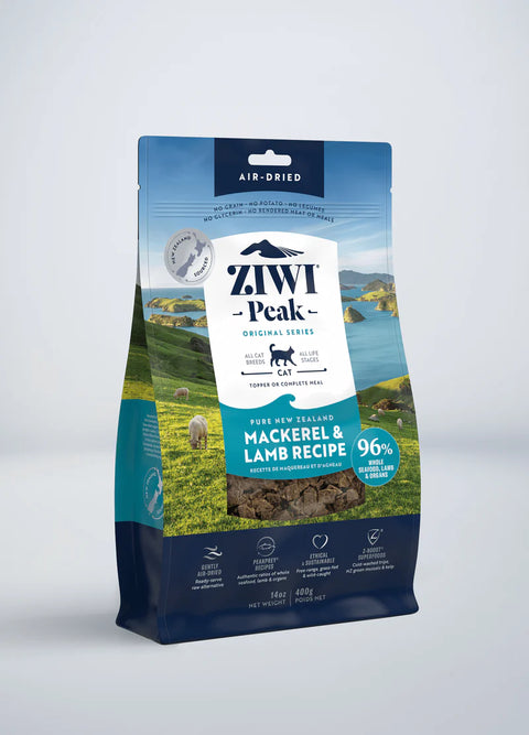 Ziwi Peak Air Dried Mackerel & Lamb Recipe Cat Food