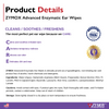 Zymox Advanced Enzymatic Ear Wipes