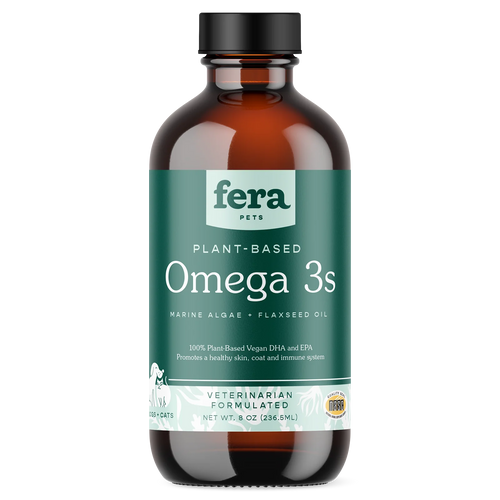 Fera Vegan Omega-3 Algae Oil for Dogs & Cats