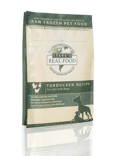 Steve's Real Food Frozen Raw Turducken Diet for Dogs (13.5 lb Patties)