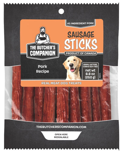 Butcher's Companion Dog Sausage Sticks Pork 8.8oz ()