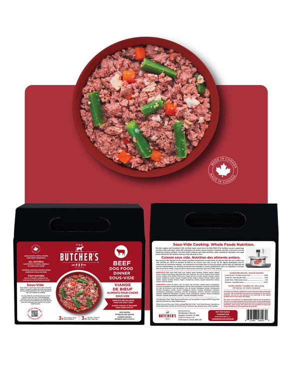 The Butchers Pup Beef Sous-Vide Dinner Dog Food (6 LB)