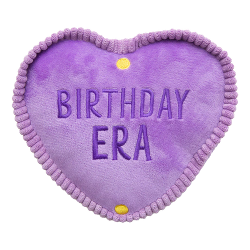 Snugarooz Birthday Era Plush Dog Toy (Purple)