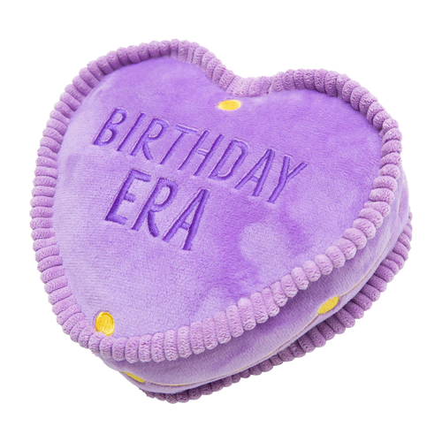 Snugarooz Birthday Era Plush Dog Toy (Purple)