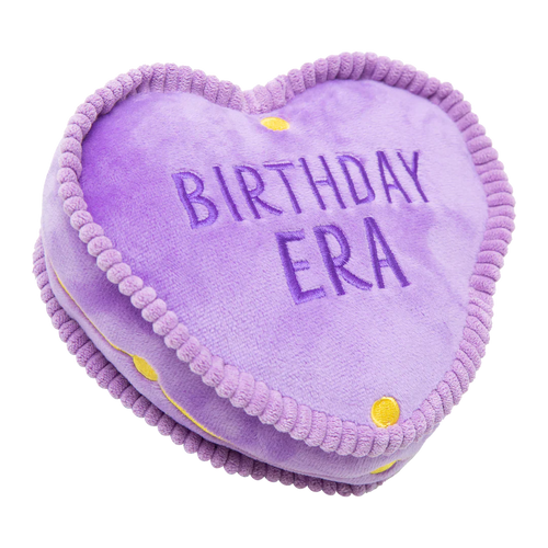 Snugarooz Birthday Era Plush Dog Toy (Purple)