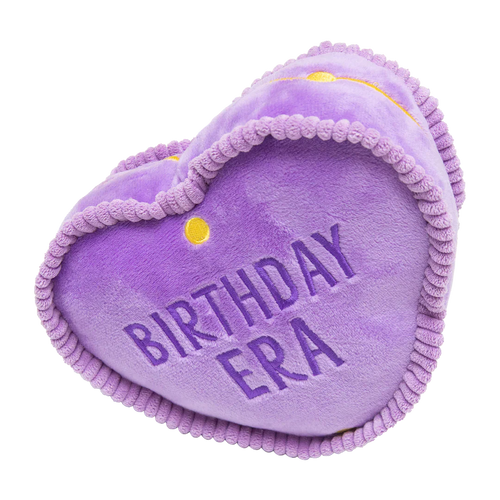 Snugarooz Birthday Era Plush Dog Toy (Purple)