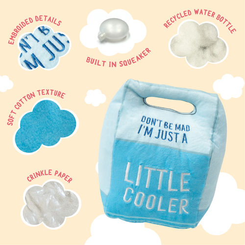 Snugarooz Don't Be Mad Cooler Dog Toy (7.5 x 6.5)