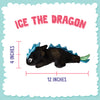 SNUGAROOZ Ice the Dragon Dog Toy (14)