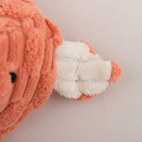 HuggleHounds Barnyard HuggleFlatties™ Assorted Durable Plush Dog Toys (3 Pack)