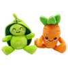 Snugarooz Carrot and Pea Dog Toy  ()
