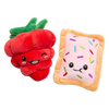 Snugarooz Poptart & Raspberry Dog Toy ()