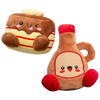Snugarooz Pancake & Syrup Plush Duo Dog Toy  ()