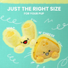 Snugarooz Snugarooz Mac & Cheese Plush Dog Toy  ()