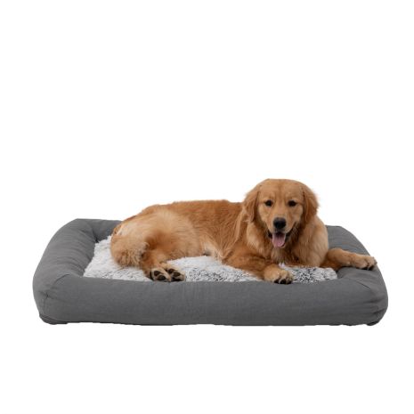 Tall Tails Grey All-In-One Dog Bed ()
