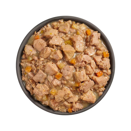 Petcurean Go! Solutions Booster Minced Chicken + Duck with Gravy for Digestive Health Wet Cat Food (2.5 oz)
