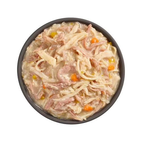 Petcurean Go! Solutions Booster Shredded Chicken + Duck in Broth for Weight Management Wet Cat Food (2.5 oz)