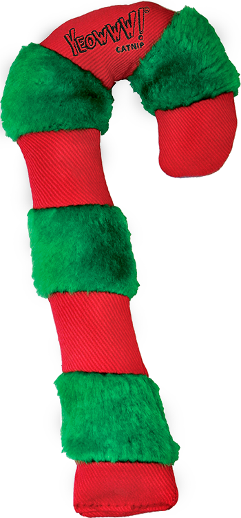 Yeowww! Catnip Candy Cane Cat Toy