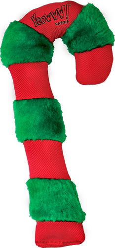 Yeowww! Catnip Candy Cane Cat Toy