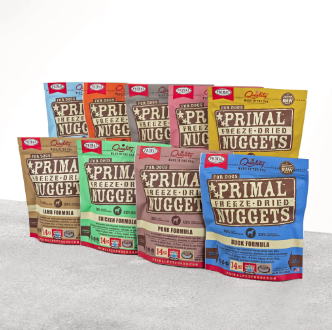 Primal Pet Foods Canine Turkey & Sardine Freeze-Dried Nuggets